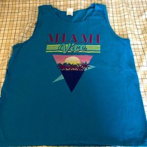 Miami Vice tank top men’s XL